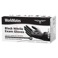 Workmates Black Nitrile Gloves (100 Ct.) Size Small Pasteur Pharmacy