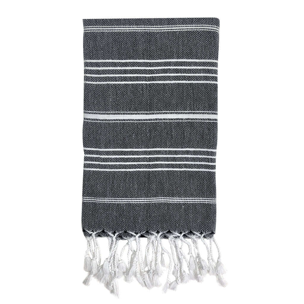 Classic Turkish Hand Towel DC-SLATE + SALT
