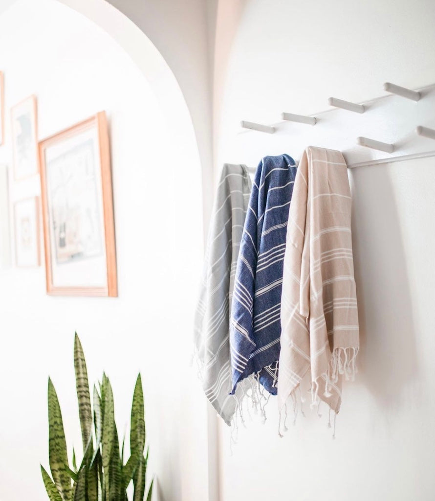 Classic Turkish Hand Towel DC-SLATE + SALT