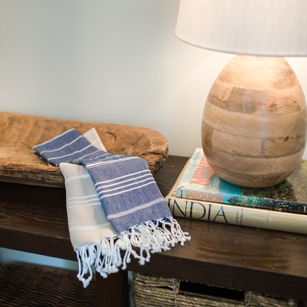 Classic Turkish Hand Towel DC-SLATE + SALT